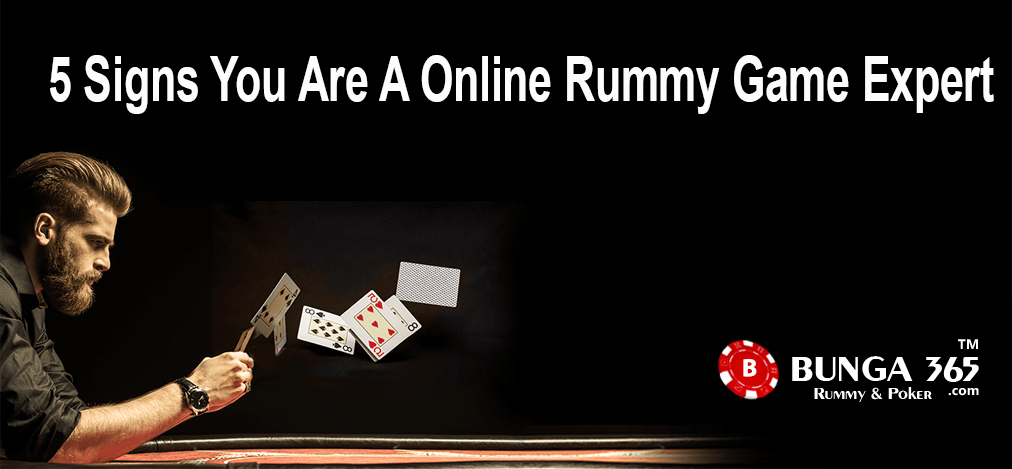 5 SIGNS YOU ARE A ONLINE RUMMY GAME EXPERT