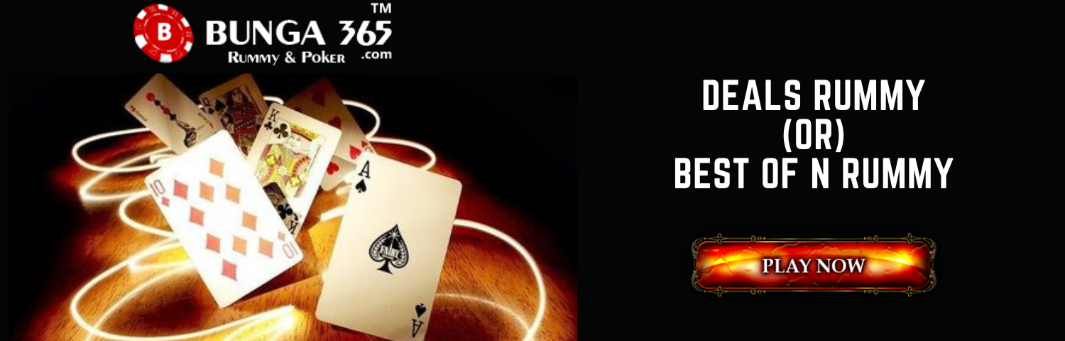 Deals Rummy or Best of N Rummy - Bunga365