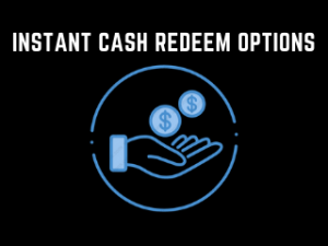 Poker Instant Cash redeem options - Bunga365