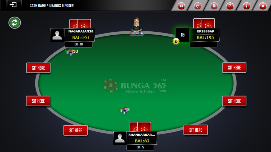 Ready for new round- Play Texas poker Online games